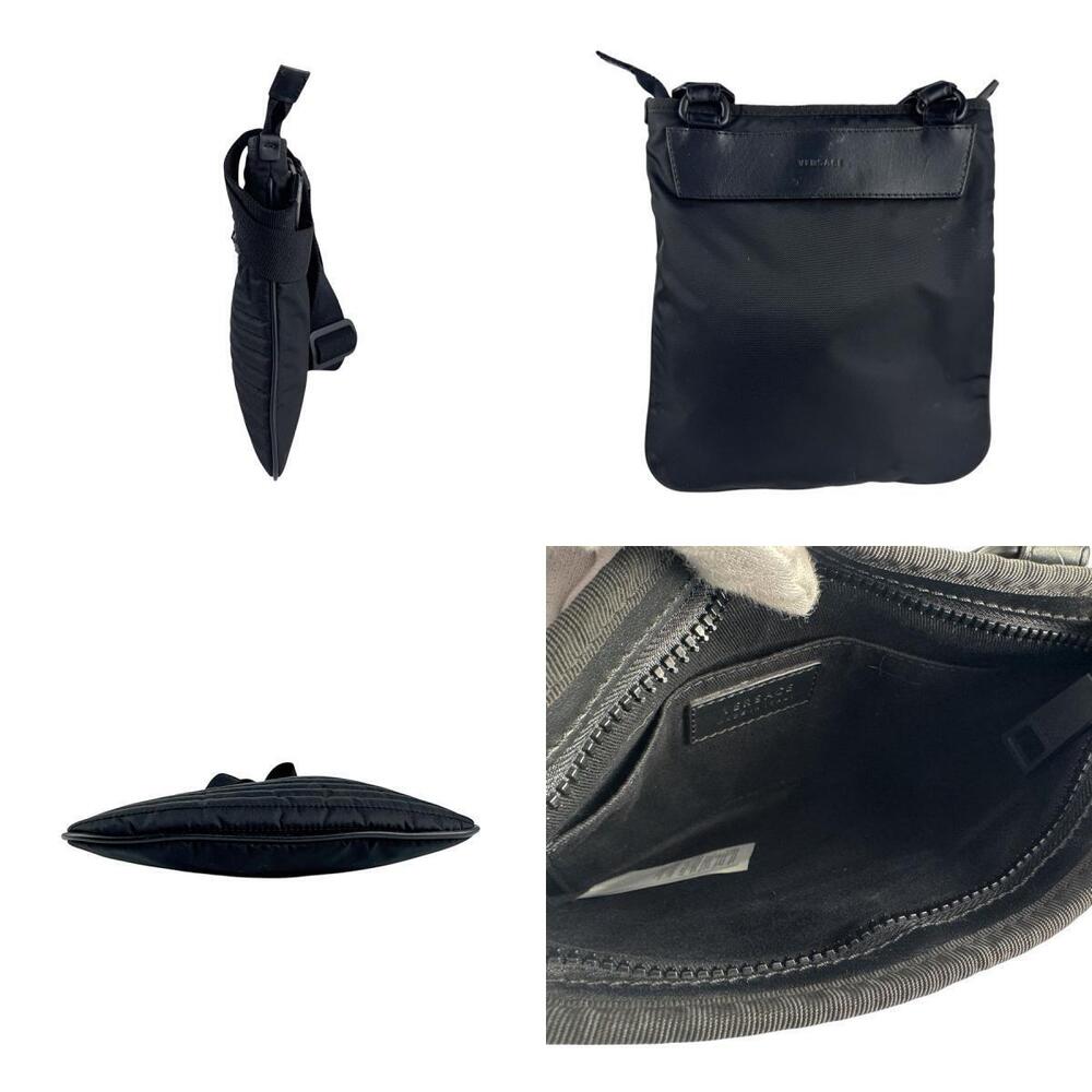 Versace Medusa Shoulder Bag Black